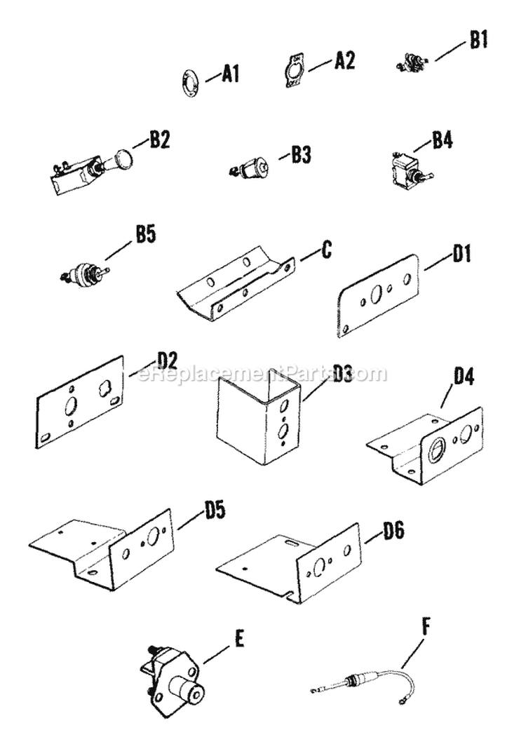 Page AF Diagram and Parts List for K241-4602  Kohler Engine