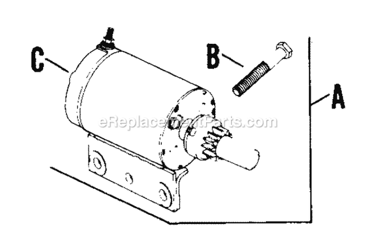 Page R Diagram and Parts List for K241-46720  Kohler Engine