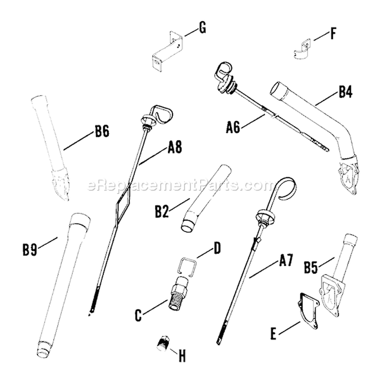 Page F Diagram and Parts List for K241-46628  Kohler Engine