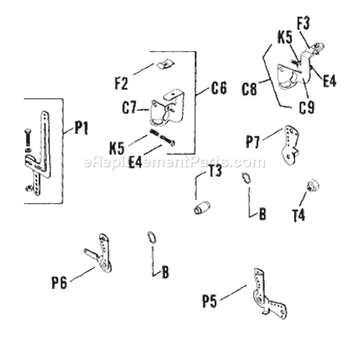 Page AF Diagram and Parts List for K241-46843  Kohler Engine