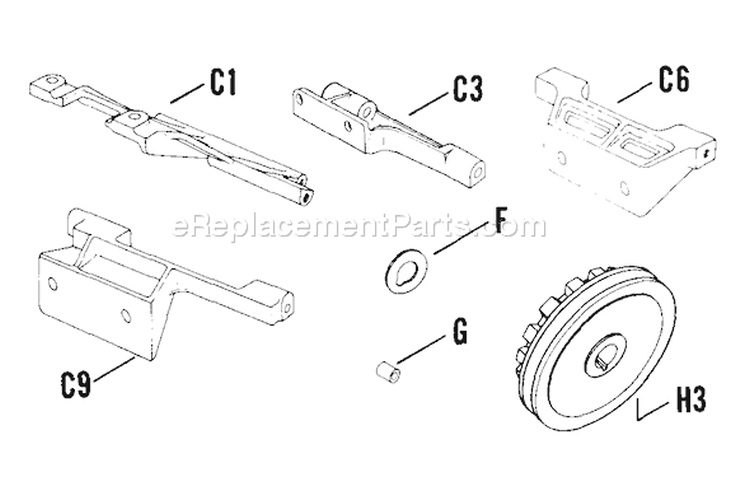 Page S Diagram and Parts List for K241-46322  Kohler Engine