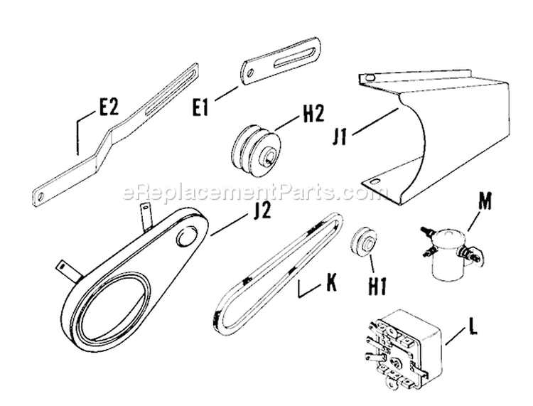 Page T Diagram and Parts List for K241-46322  Kohler Engine