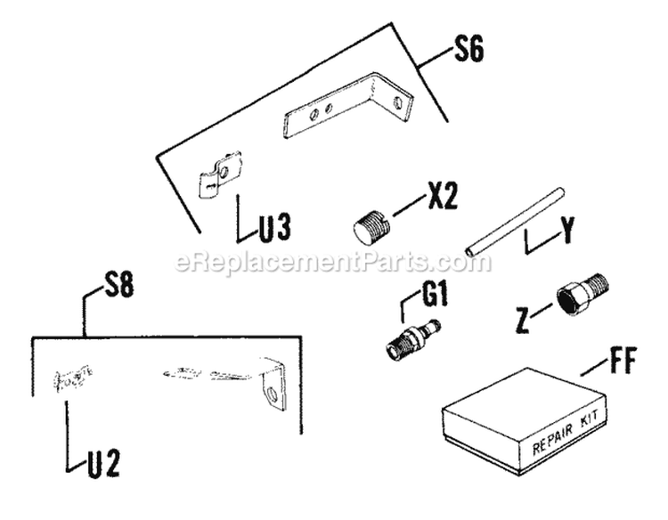 Page M Diagram and Parts List for K241-5114A  Kohler Generator
