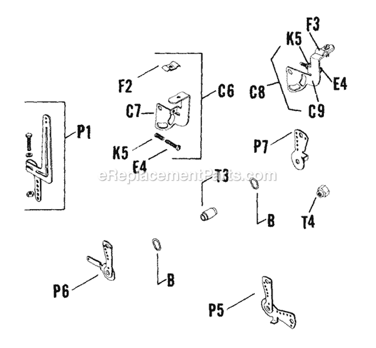 Page AD Diagram and Parts List for K241-4602  Kohler Engine