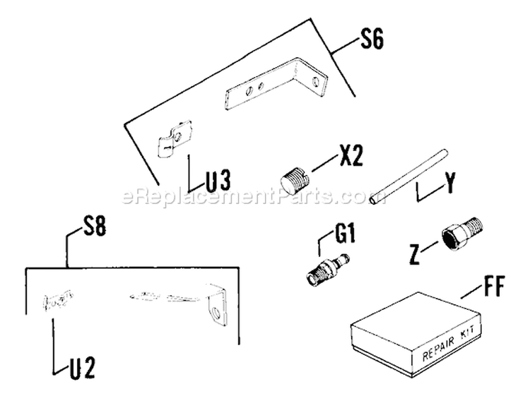 Page N Diagram and Parts List for K241-5119A  Kohler Generator