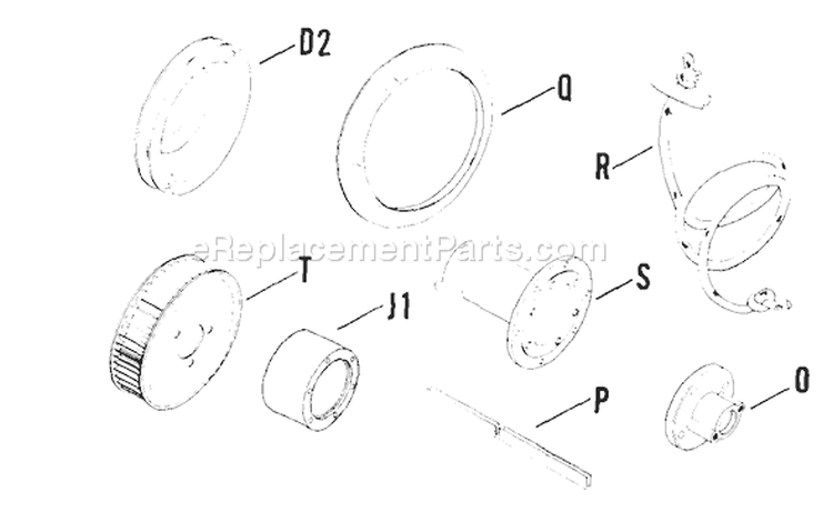 Page U Diagram and Parts List for K241-51115A  Kohler Generator