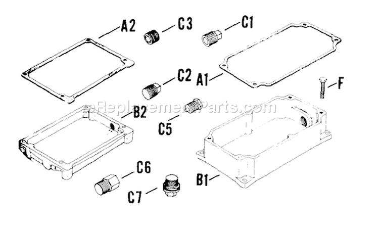 Page AE Diagram and Parts List for K241-46322  Kohler Engine