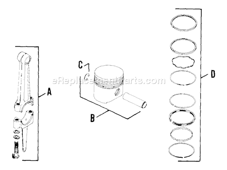 Page AF Diagram and Parts List for K241-46322  Kohler Engine
