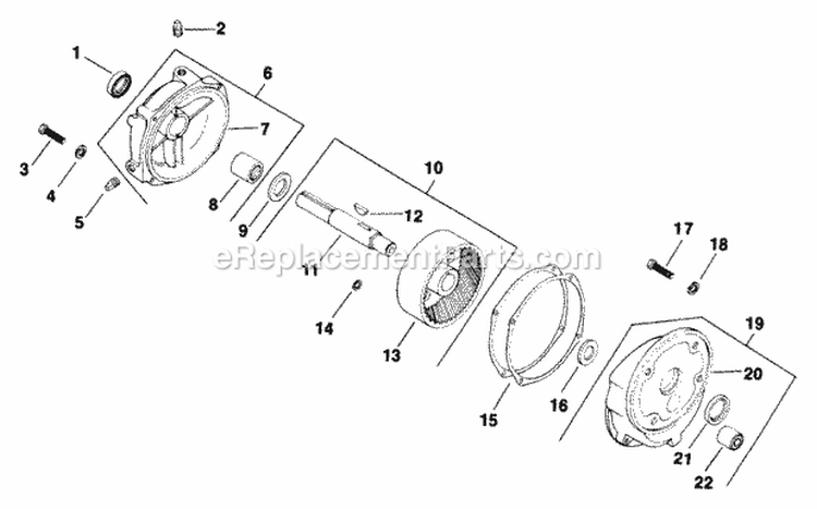 Page R Diagram and Parts List for K301-47582  Kohler Engine