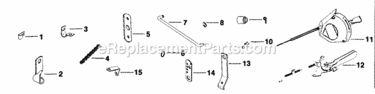 Page Y Diagram and Parts List for K301-4766  Kohler Engine