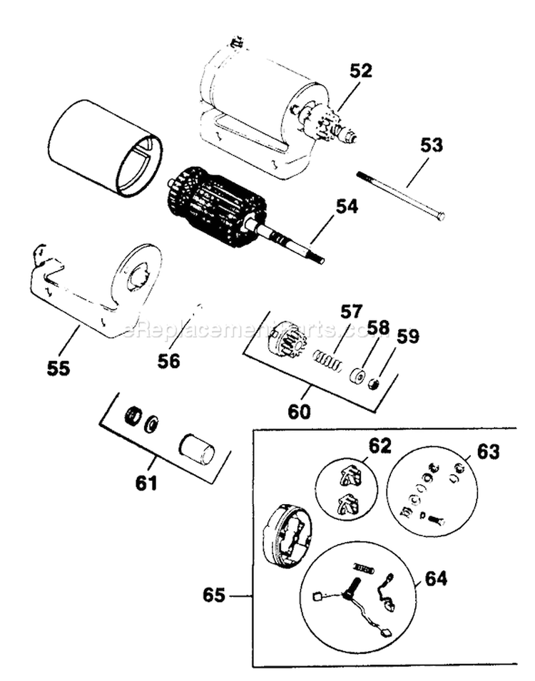 Page R Diagram and Parts List for K301-47499  Kohler Engine