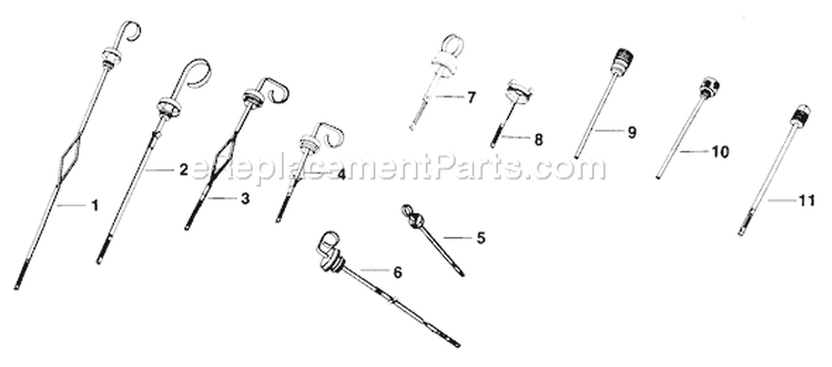 Page M Diagram and Parts List for K301-47830  Kohler Engine