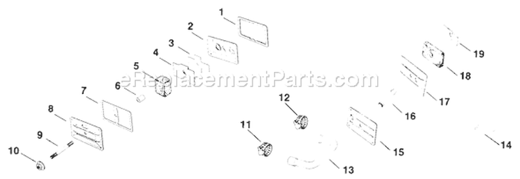 Page F Diagram and Parts List for K301-47830  Kohler Engine