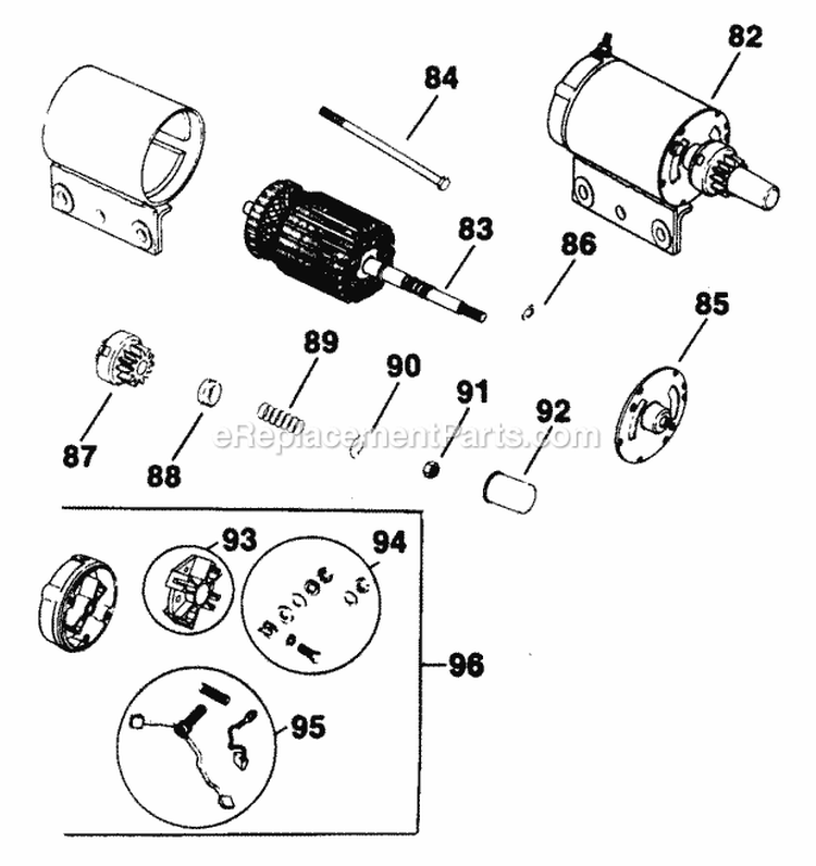 Page P Diagram and Parts List for K301-47641  Kohler Engine