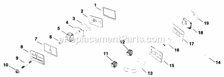 Page F Diagram and Parts List for K301-47641  Kohler Engine