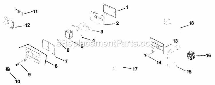Page C Diagram and Parts List for K321-60122A  Kohler Engine