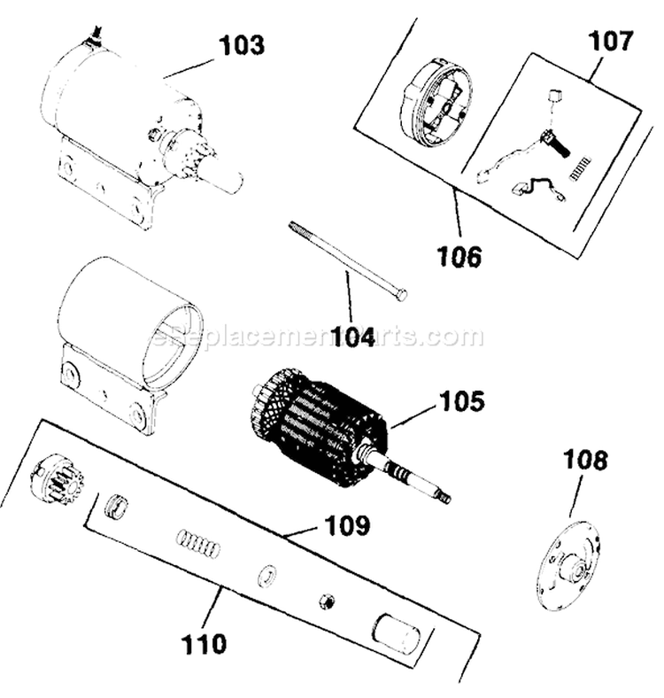 Page O Diagram and Parts List for K321-60134  Kohler Engine