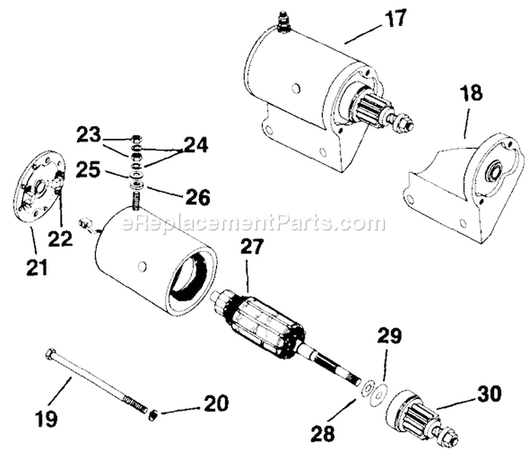 Page K Diagram and Parts List for K321-60112  Kohler Engine