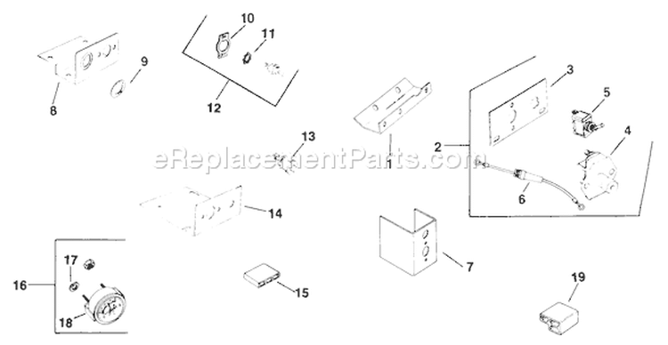 Page W Diagram and Parts List for K321-60112  Kohler Engine