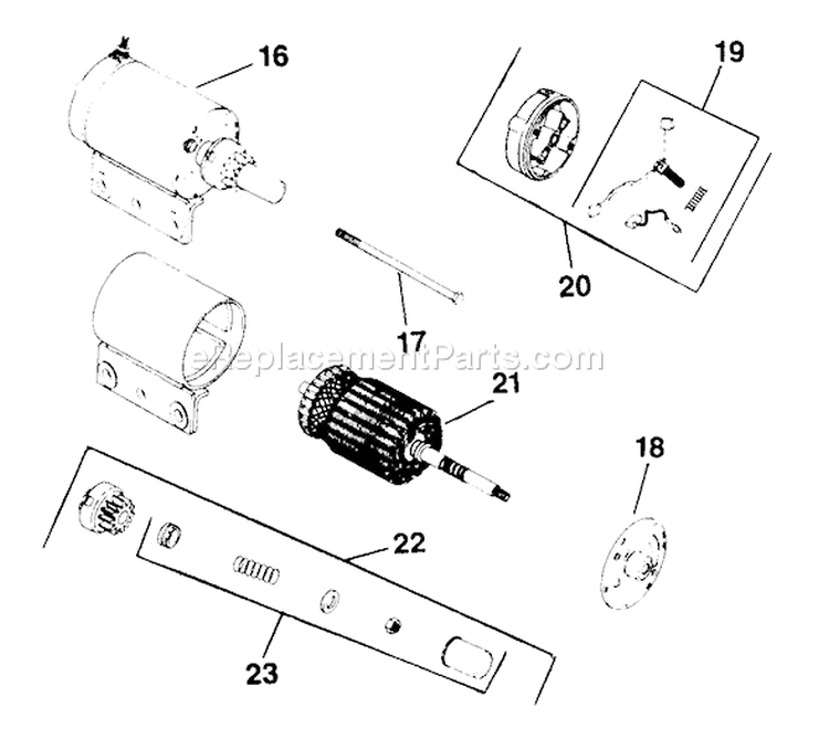 Page L Diagram and Parts List for K341-71278  Kohler Engine