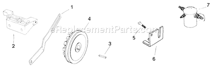 Page K Diagram and Parts List for K341-71278  Kohler Engine