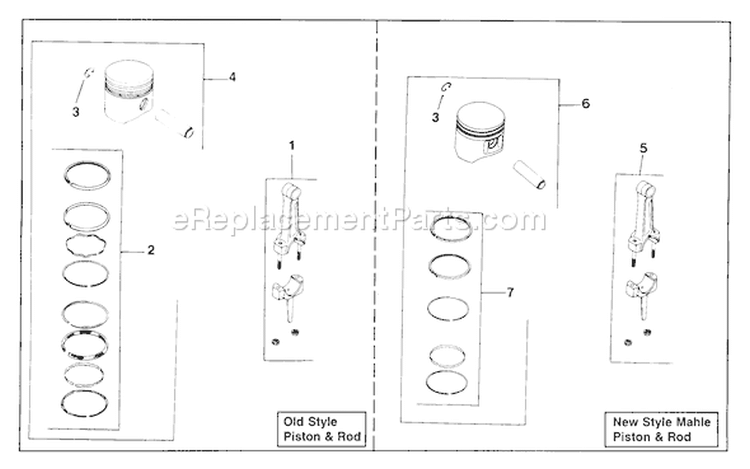 Page Q Diagram and Parts List for K341-71332  Kohler Engine
