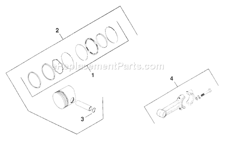 Page X Diagram and Parts List for K482-35144  Kohler Engine