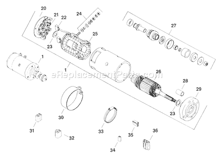 Page L Diagram and Parts List for K482-35144  Kohler Engine