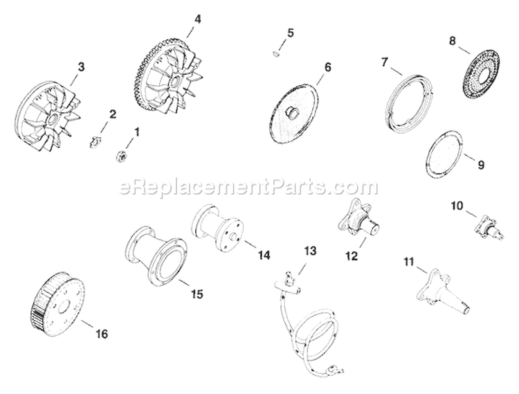 Page O Diagram and Parts List for K482-35144  Kohler Engine