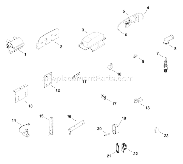 Page S Diagram and Parts List for K482-35144  Kohler Engine