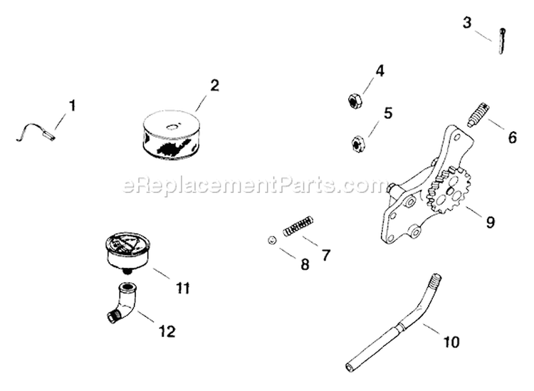 Page W Diagram and Parts List for K482-35144  Kohler Engine