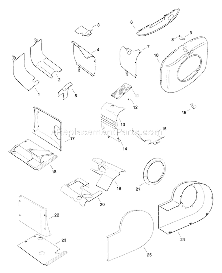 Page B Diagram and Parts List for K482-35144  Kohler Engine