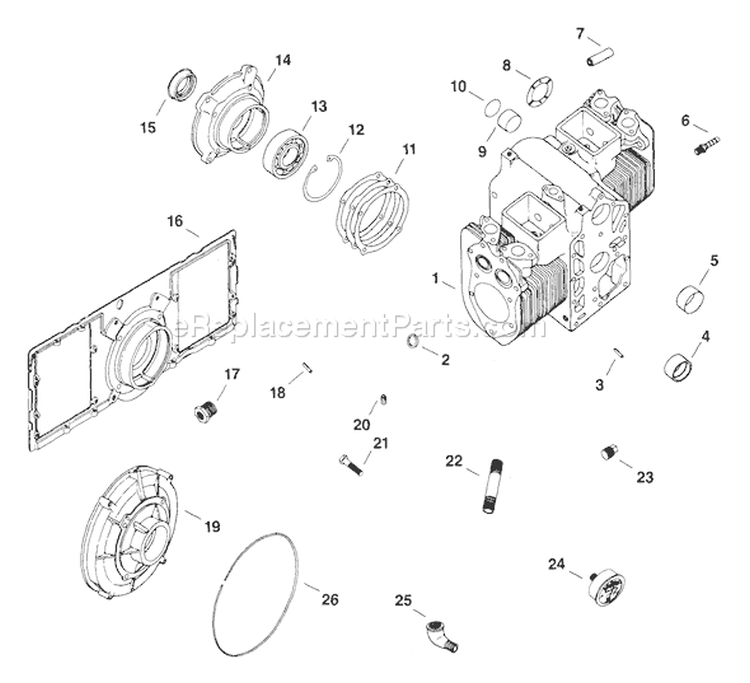 Page G Diagram and Parts List for K482-35144  Kohler Engine
