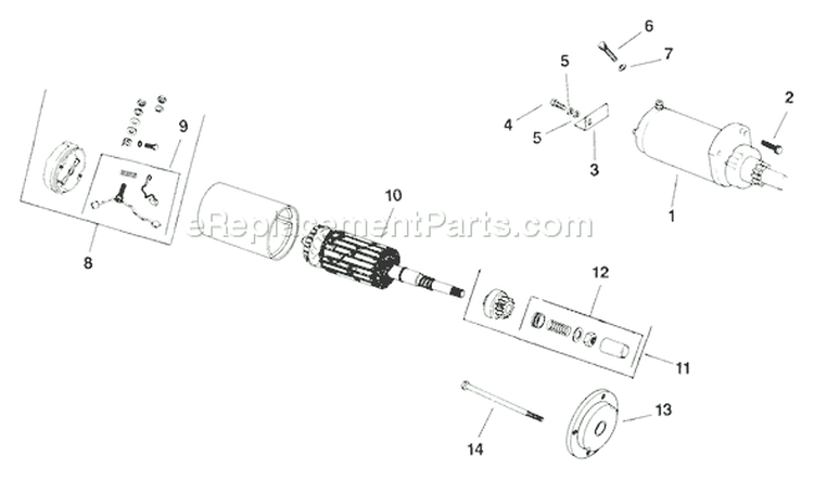 Page L Diagram and Parts List for K582-36275  Kohler Engine