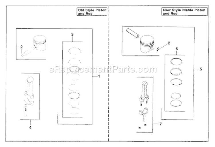Page AA Diagram and Parts List for K582-36242  Kohler Engine