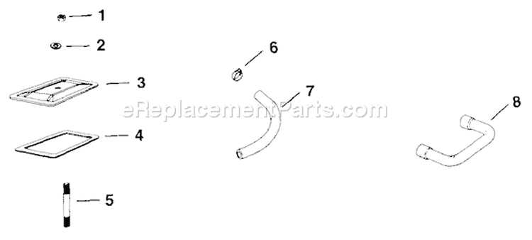 Page D Diagram and Parts List for K582-36242  Kohler Engine