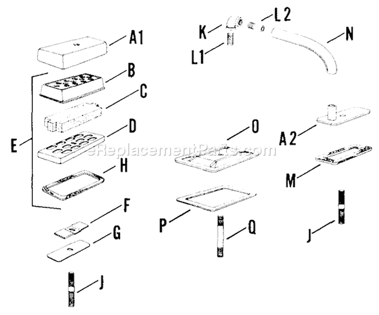 Page C Diagram and Parts List for K660-33110  Kohler Engine