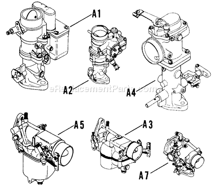 Page E Diagram and Parts List for K660-33110  Kohler Engine