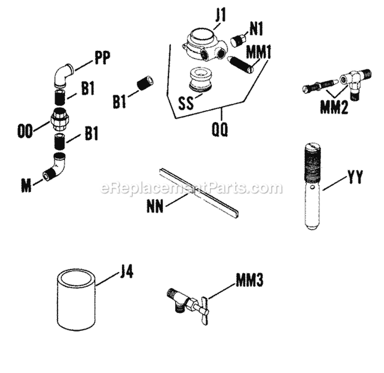 Page I Diagram and Parts List for K662-3959  Kohler Engine