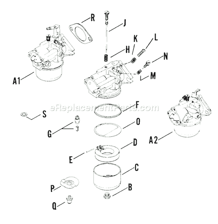 Page G Diagram and Parts List for K91-2667  Kohler Engine
