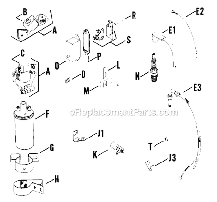 Page N Diagram and Parts List for K91-31980  Kohler Engine