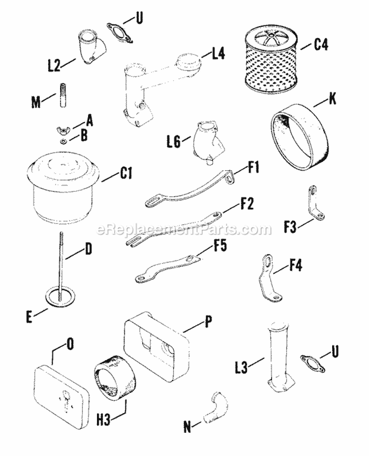 Page A Diagram and Parts List for K91-4011D  Kohler Generator