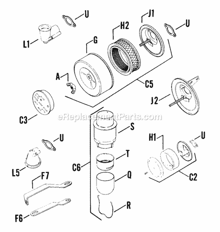 Page B Diagram and Parts List for K91-4011D  Kohler Generator