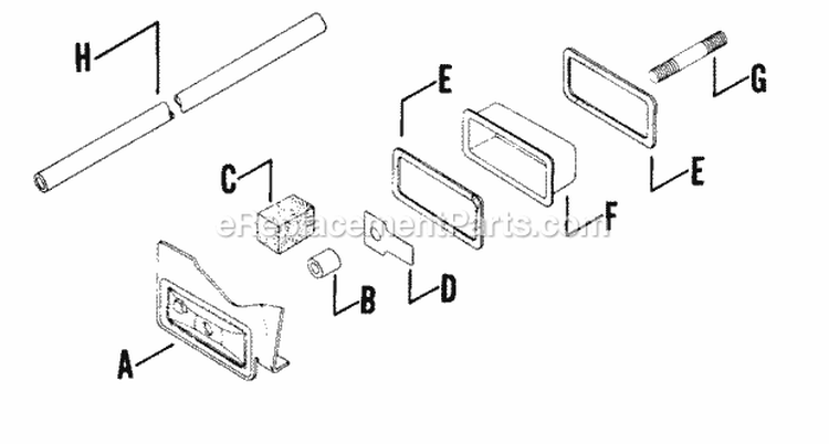 Page D Diagram and Parts List for K91-4011D  Kohler Generator