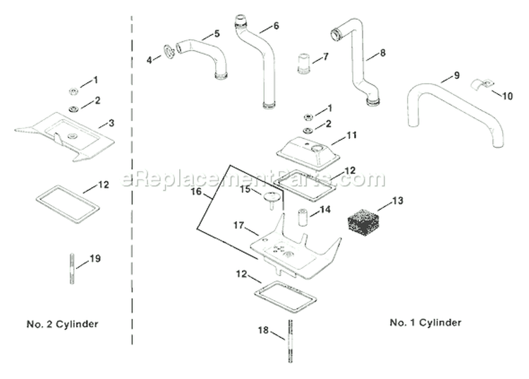 Page C Diagram and Parts List for KT17-24201  Kohler Engine