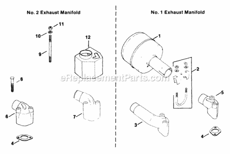 Page J Diagram and Parts List for KT17-24323  Kohler Engine