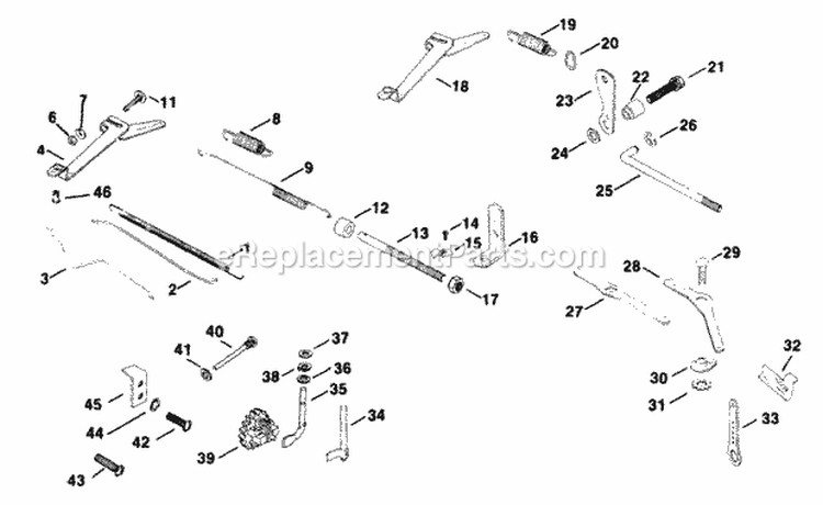 Page L Diagram and Parts List for KT17-24323  Kohler Engine