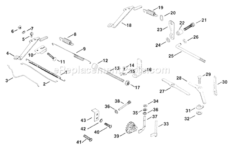Page M Diagram and Parts List for KT17-24111  Kohler Engine