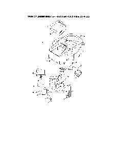 Blower housing/baffles Diagram and Parts List for 752KSV5903  Kohler Engine