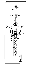 Crankcase Diagram and Parts List for CV25S-6926  Kohler Engine